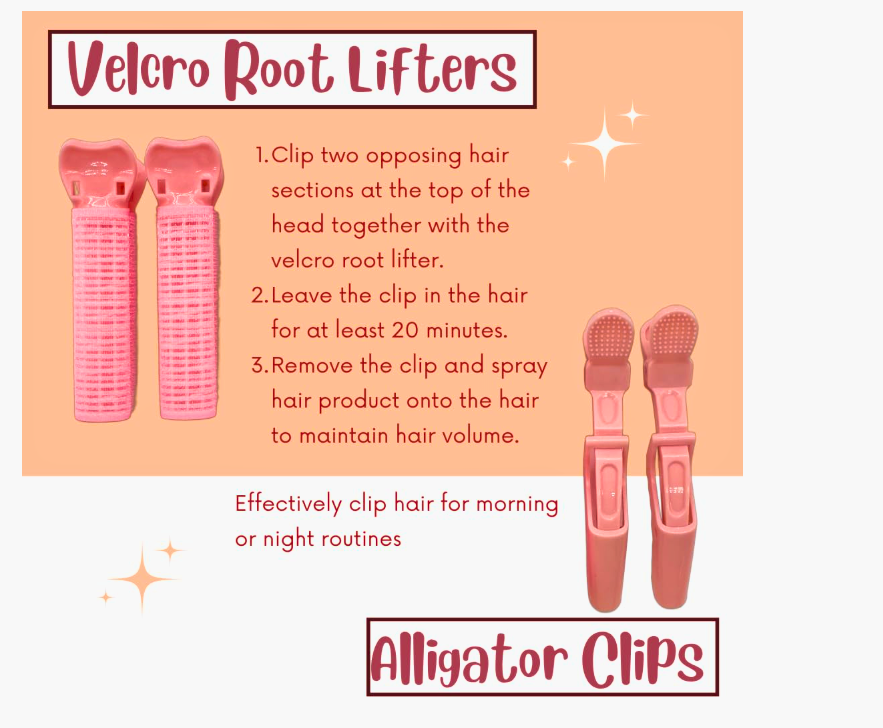 Velcro Root Lifters and Alligator Clips