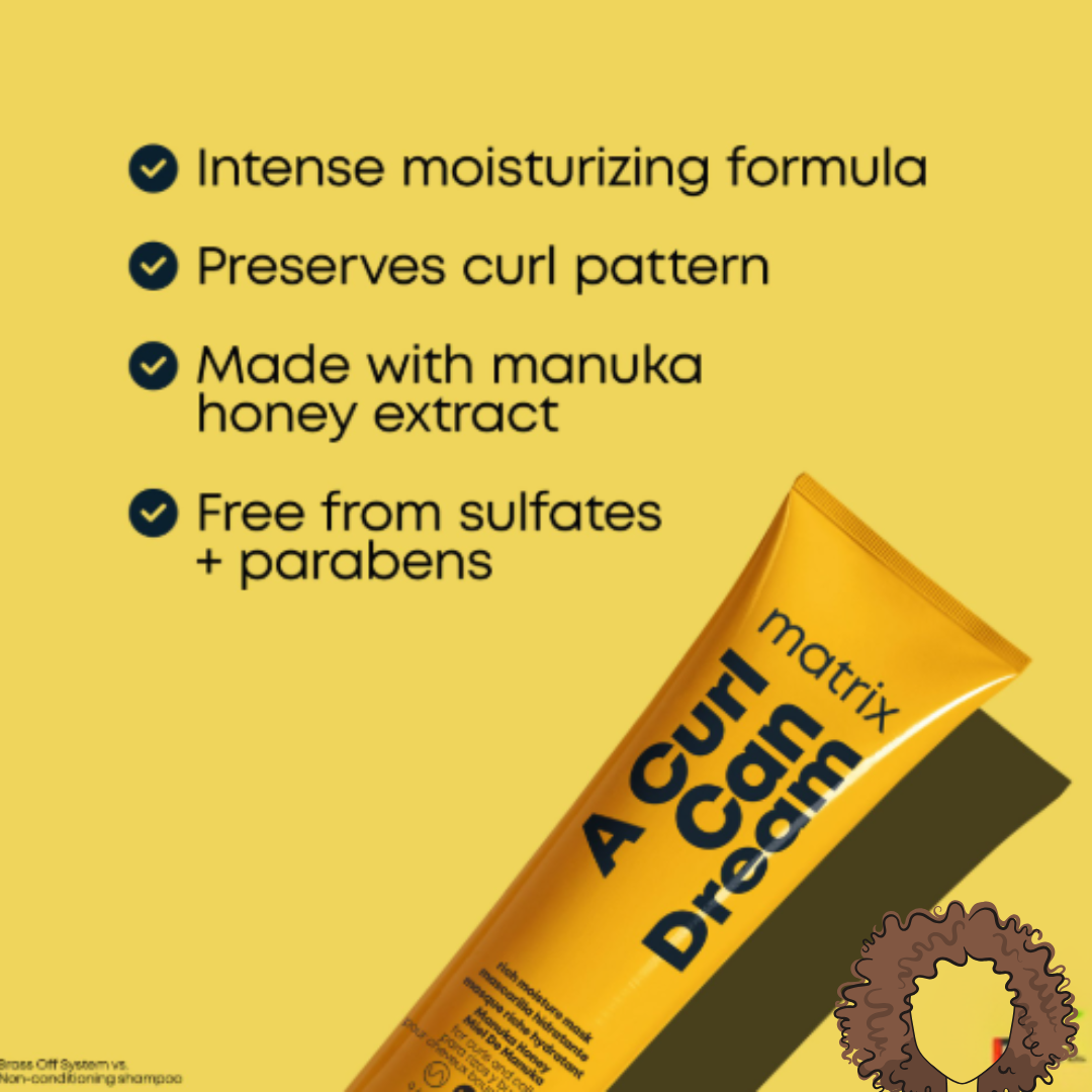 Matrix A Curl Can Dream Rich Mask