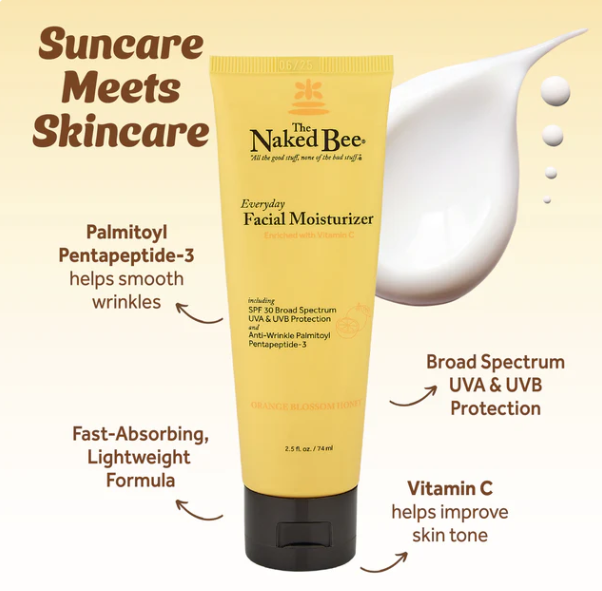 Orange Blossom Honey Everyday Facial Moisturizer with SPF 30