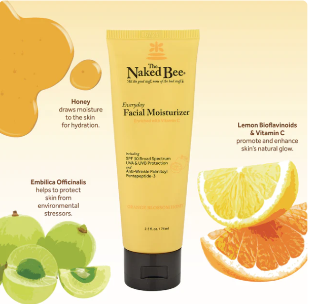 Orange Blossom Honey Everyday Facial Moisturizer with SPF 30