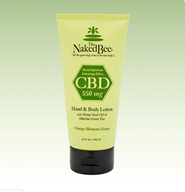 Orange Blossom Honey 550 mg Broad Spectrum CBD Hand & Body Lotion
