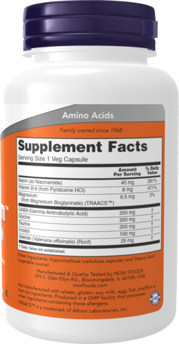 NOW Supplements, True Calm™, with Magnesium, GABA, B Vitamins & More, 90 Veg Capsules