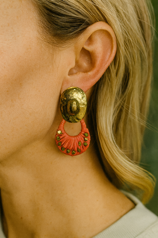 Myra Handbags and accessories Corsica Flame Earrings S-8311