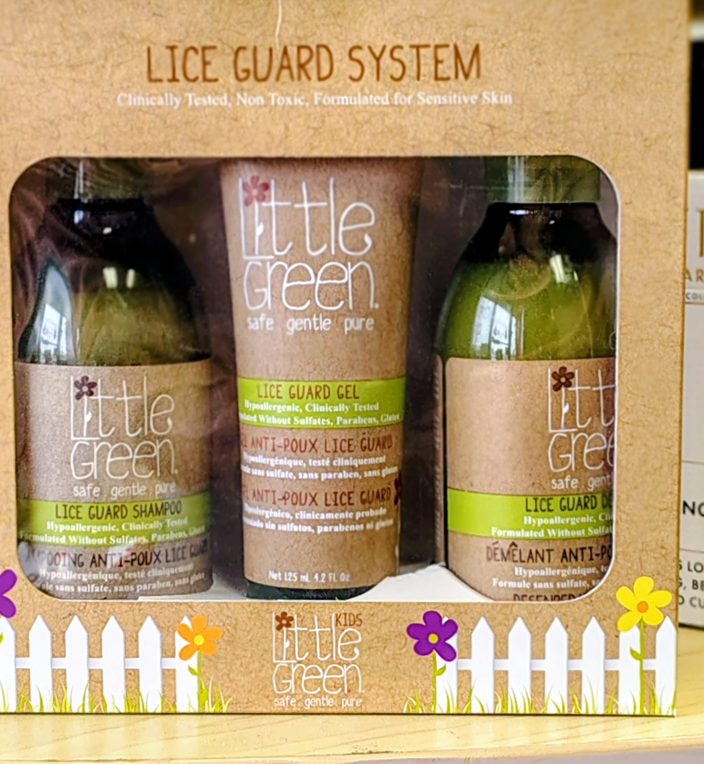 Little Green Lice Guard System – Natural, Gentle 3‑Step Lice Protection Kit