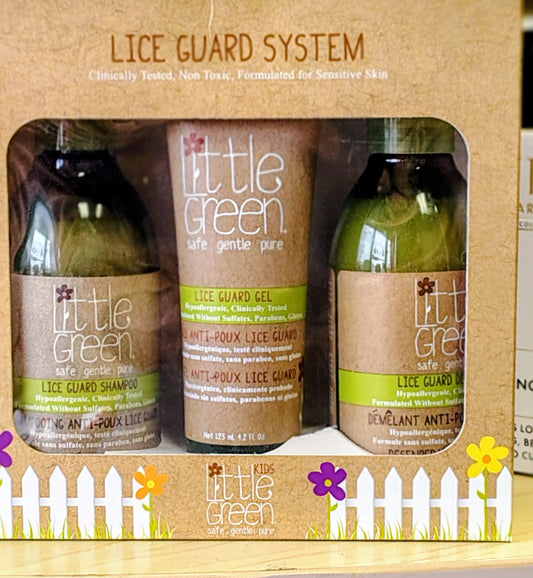Little Green Lice Guard System – Natural, Gentle 3‑Step Lice Protection Kit