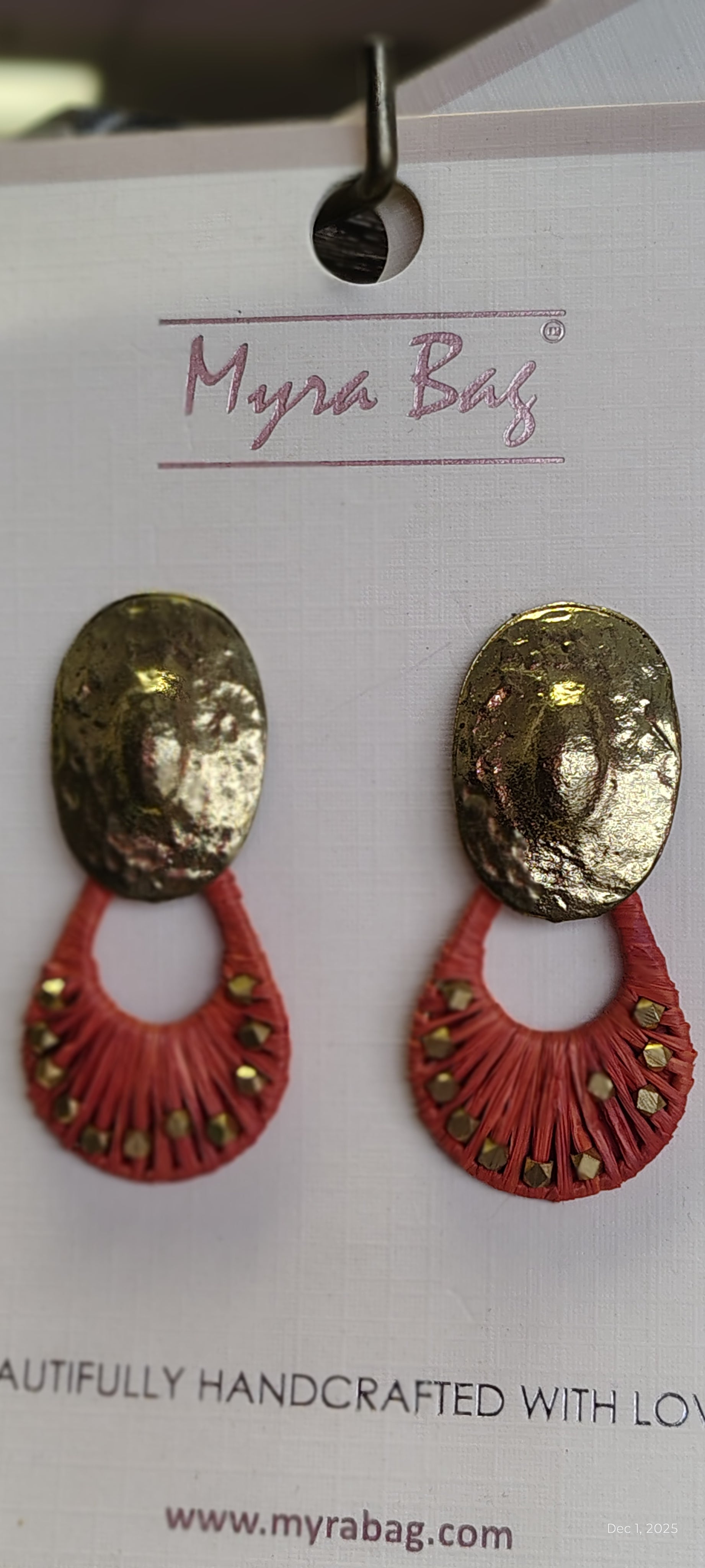 Myra Handbags and accessories Corsica Flame Earrings S-8311