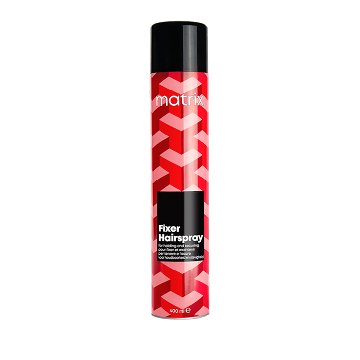 Matrix Fixer Hairspray for holding and securing