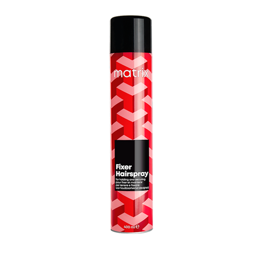 Matrix Fixer Hairspray for holding and securing