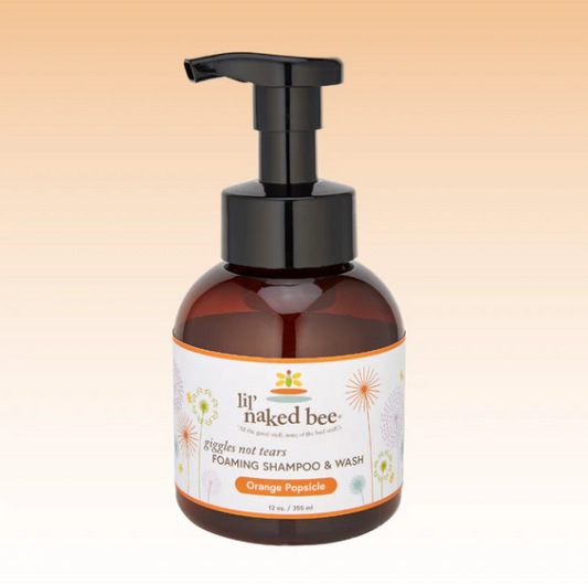 Orange Popsicle Giggles Not Tears Foaming Shampoo & Wash