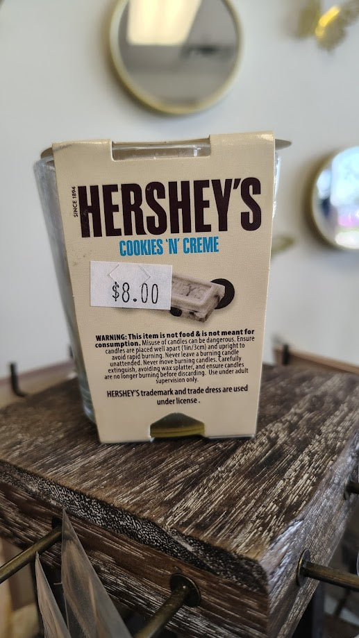 Hershey's Cookies N Cream Candle Official Scent
