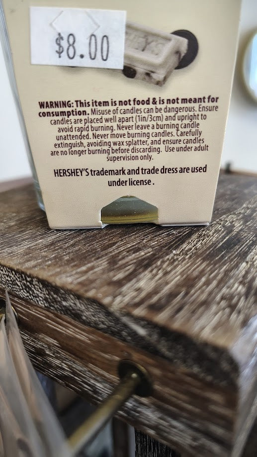 Hershey's Cookies N Cream Candle Official Scent