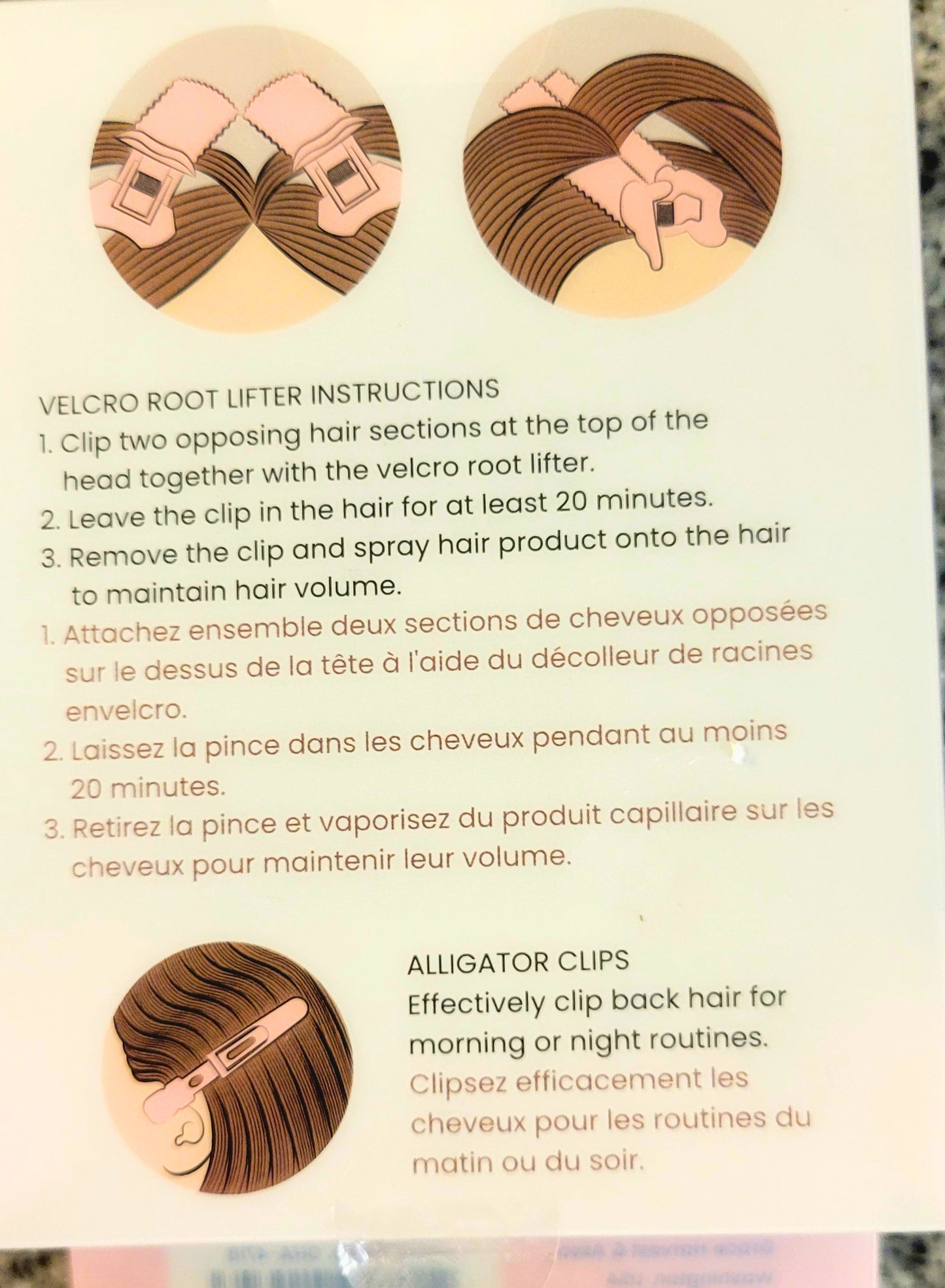 Velcro Root Lifters and Alligator Clips
