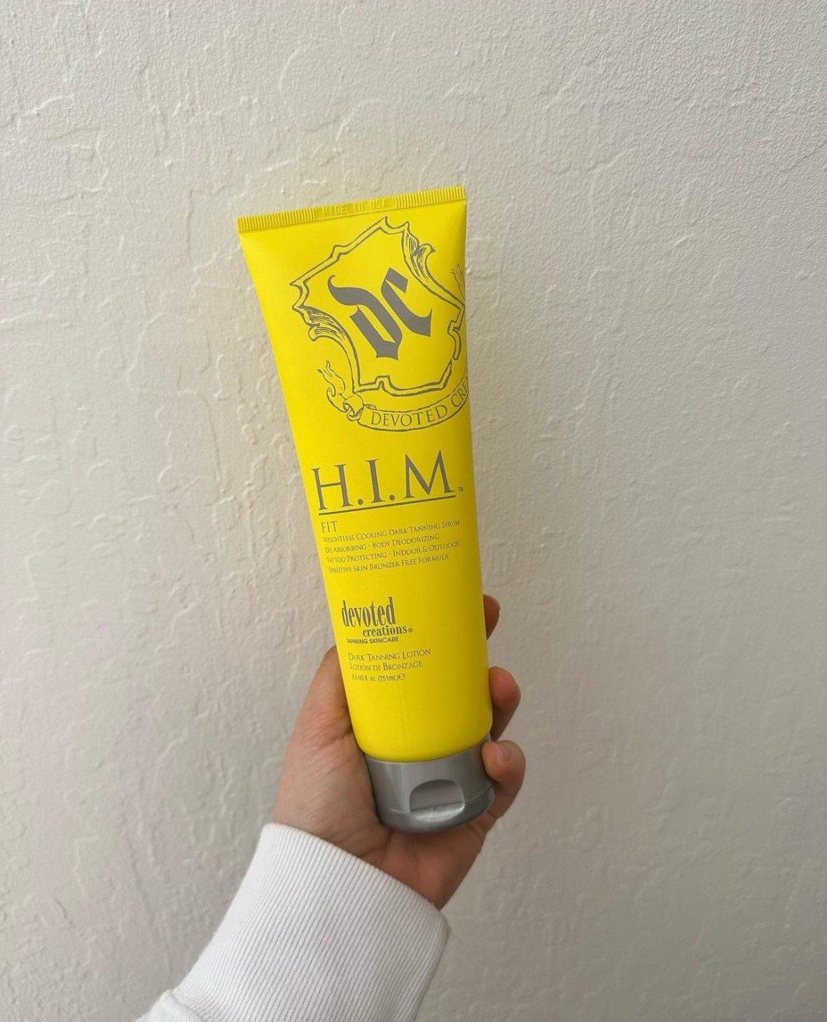 Devoted Creations H.I.M Fit Weightless Cooling Dark Tanning Serum