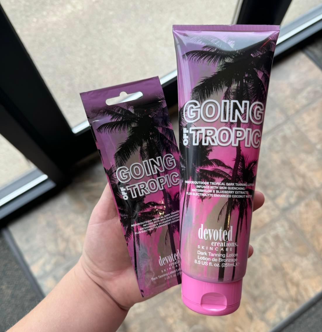 Going Off Tropic™ Indoor/Outdoor Tropical Dark Tanning Lotion