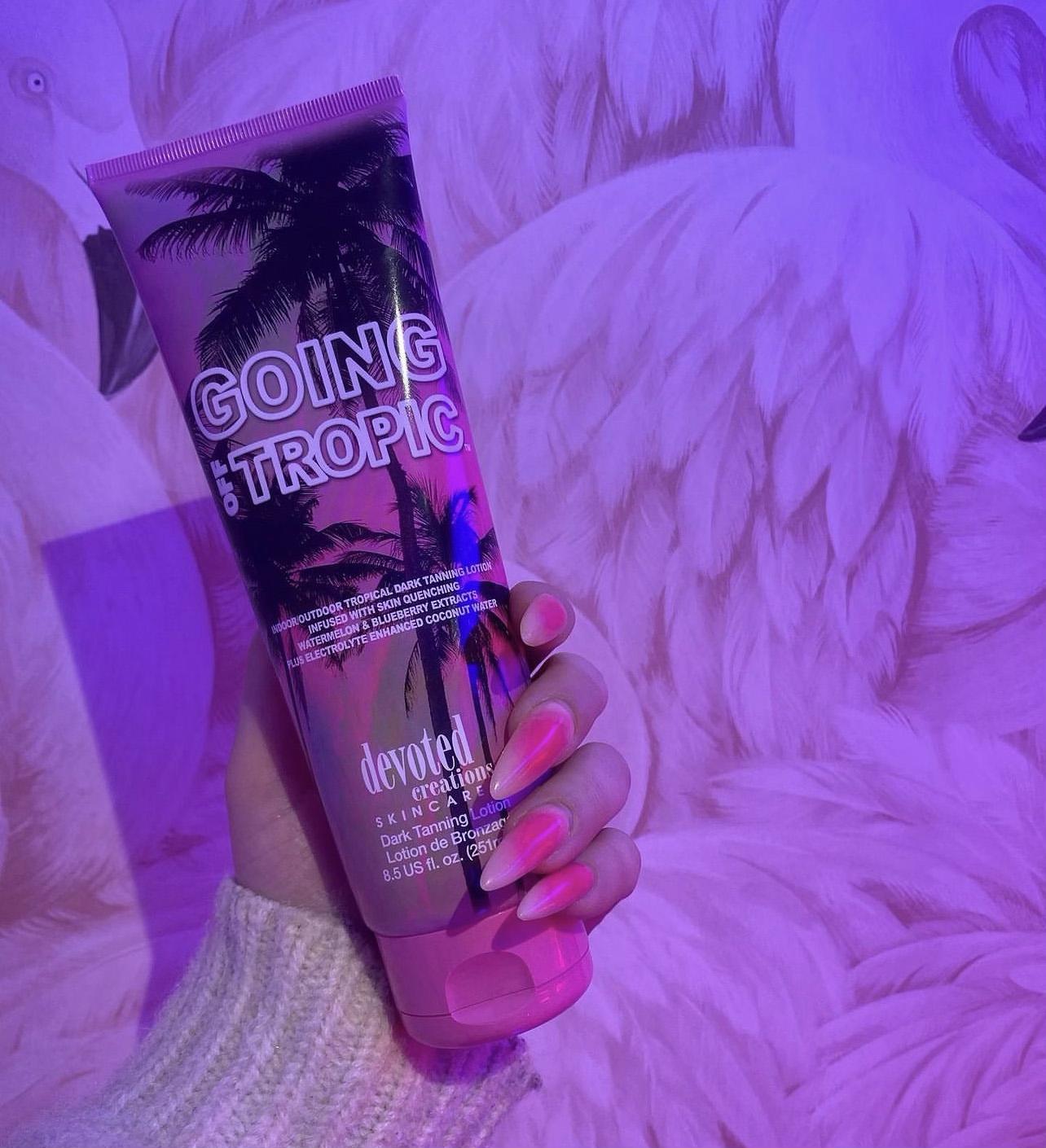 Going Off Tropic™ Indoor/Outdoor Tropical Dark Tanning Lotion