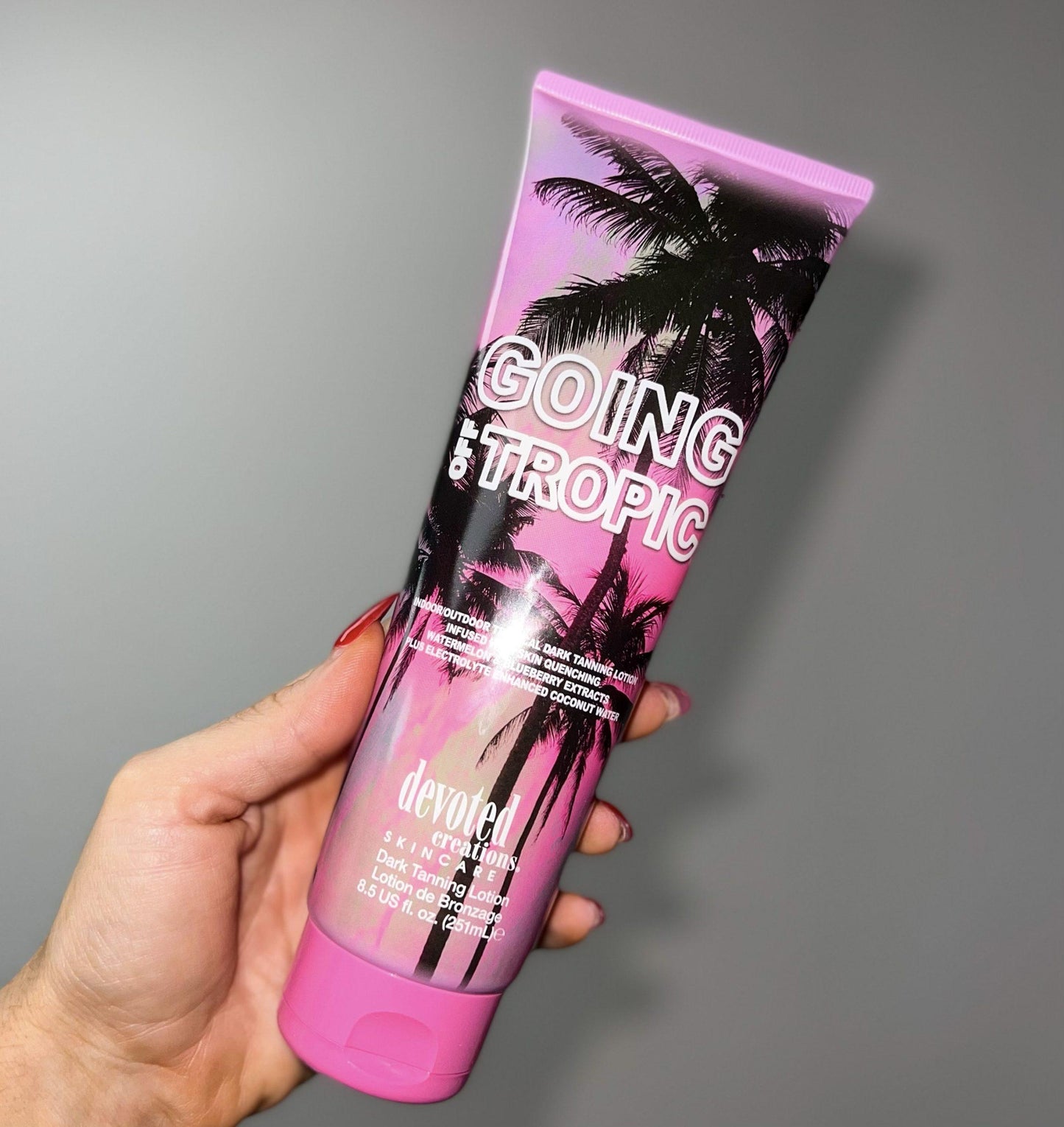 Going Off Tropic™ Indoor/Outdoor Tropical Dark Tanning Lotion