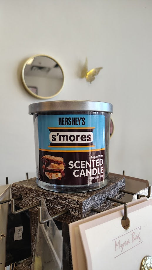 Hersheys s'mores triple wick scented candle