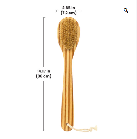 Lindo Natural Bamboo Dry Brush