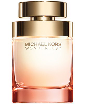 Michael Kors Wonderlust Eau de Parfum Spray 3.4 oz / 100 mL – Elegant Almond Milk & Sandalwood Scent