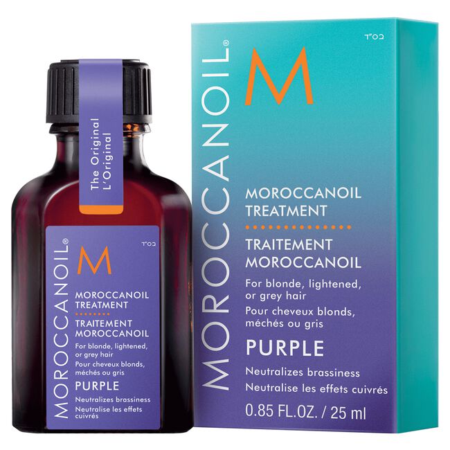Moroccanoil Treatment Purple For blonde, lightened, or silver hair