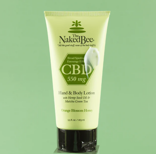 Orange Blossom Honey 550 mg Broad Spectrum CBD Hand & Body Lotion
