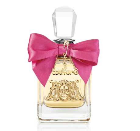 Viva La Juicy Eau de Parfum 3.4 oz bottle pink bow